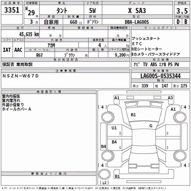 DAIHATSU TANTO