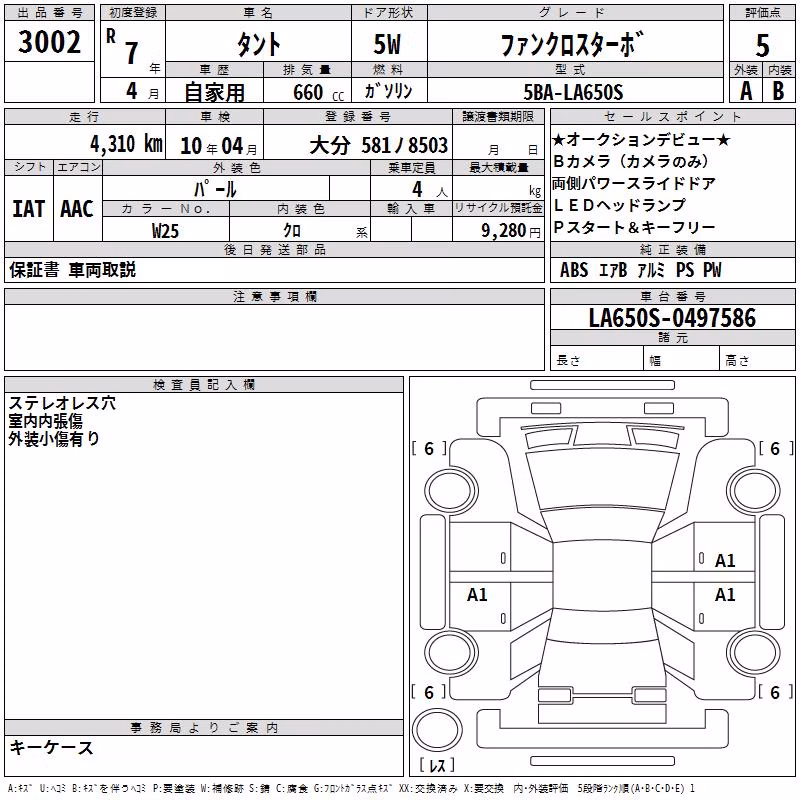 DAIHATSU TANTO