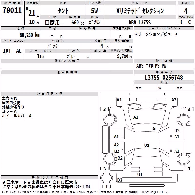 DAIHATSU TANTO