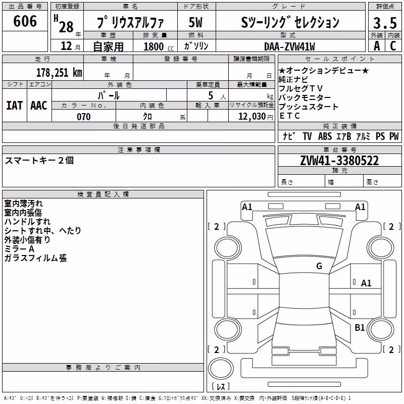 TOYOTA PRIUS ALPHA