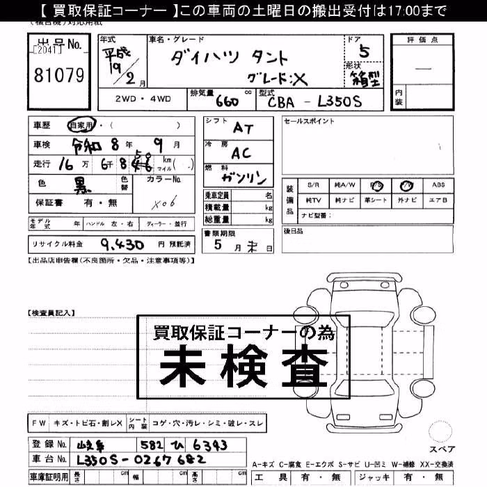 DAIHATSU TANTO
