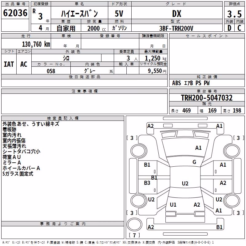 TOYOTA REGIUS ACE
