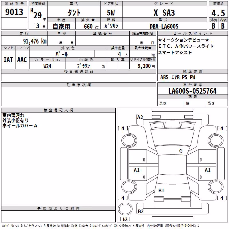 DAIHATSU TANTO