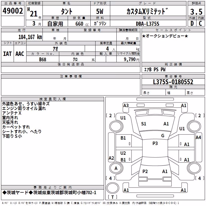 DAIHATSU TANTO