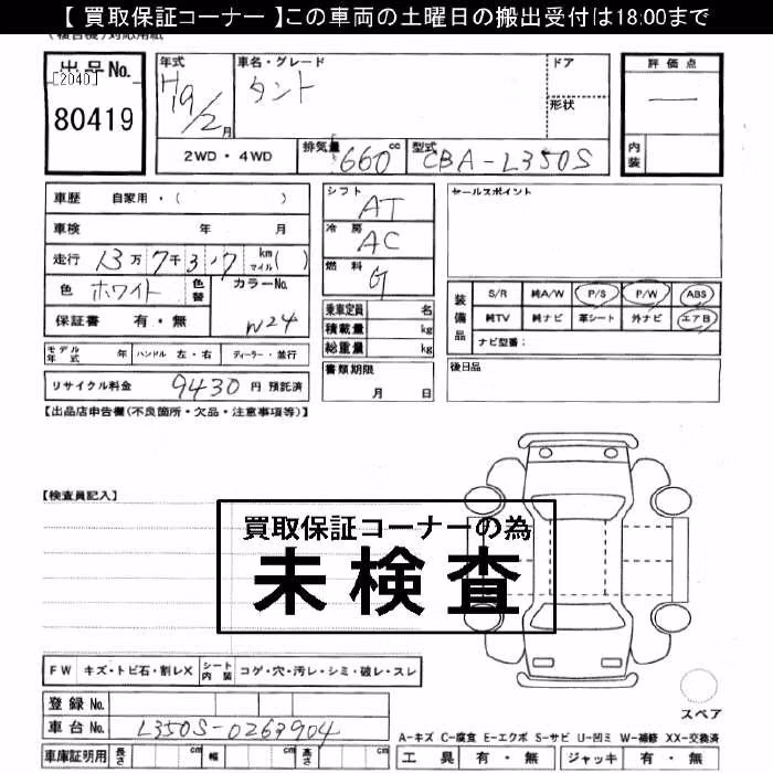 DAIHATSU TANTO