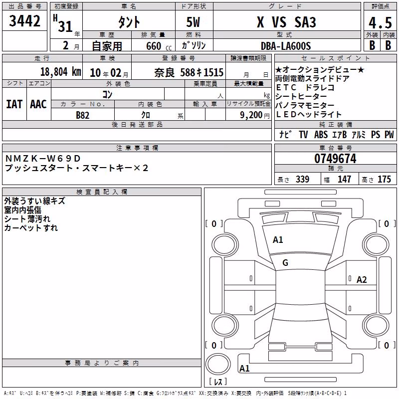 DAIHATSU TANTO