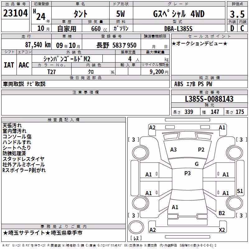 DAIHATSU TANTO