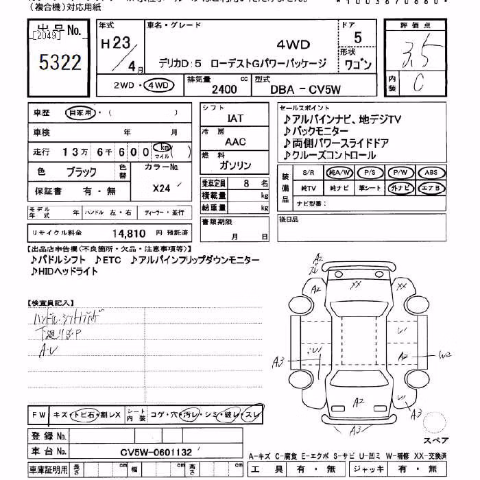 MITSUBISHI DELICA D:5