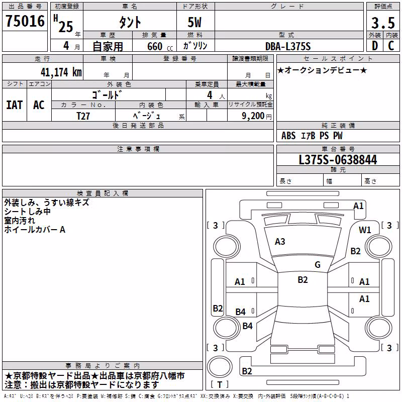 DAIHATSU TANTO