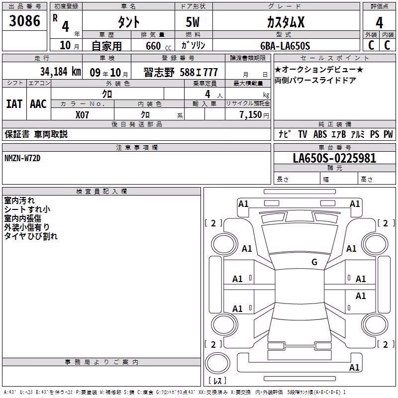 DAIHATSU TANTO