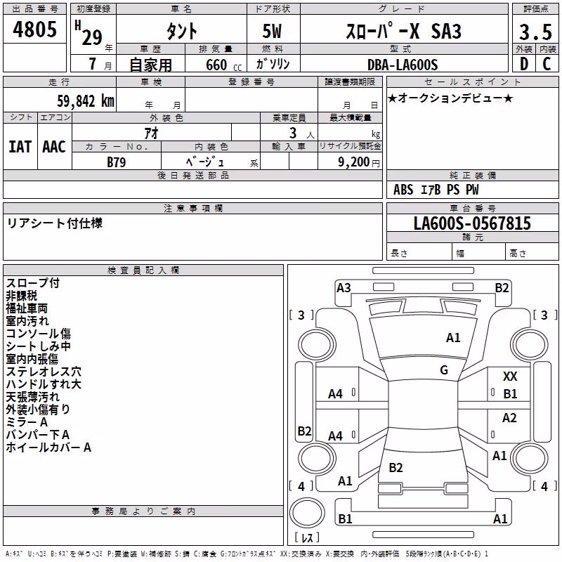 DAIHATSU TANTO