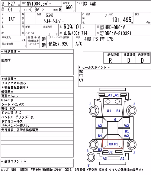NISSAN NV100 CLIPPER