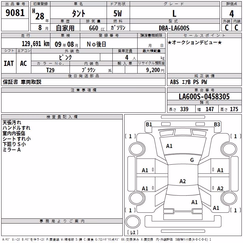 DAIHATSU TANTO