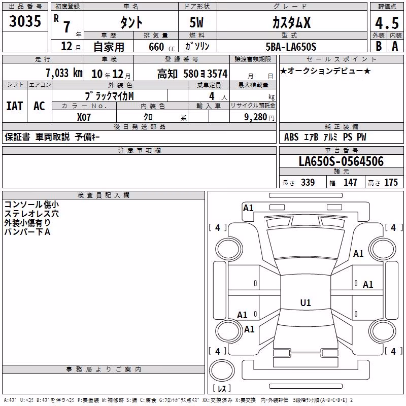 DAIHATSU TANTO