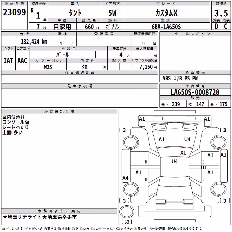 DAIHATSU TANTO
