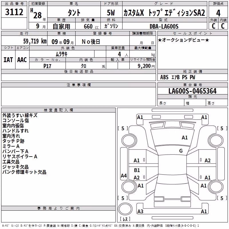 DAIHATSU TANTO