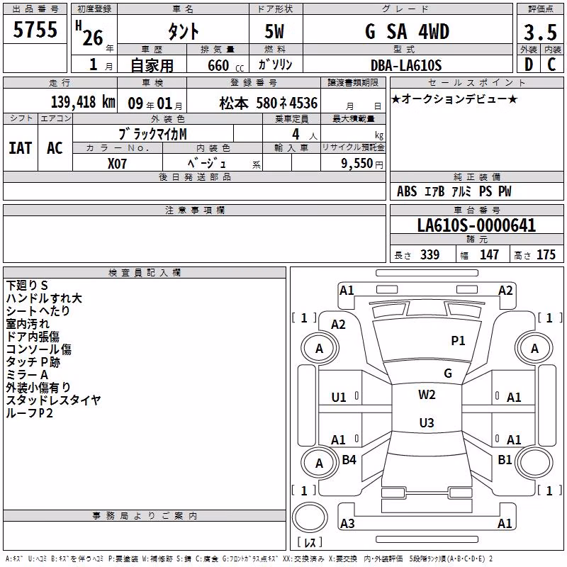 DAIHATSU TANTO