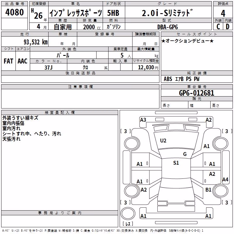 SUBARU IMPREZA