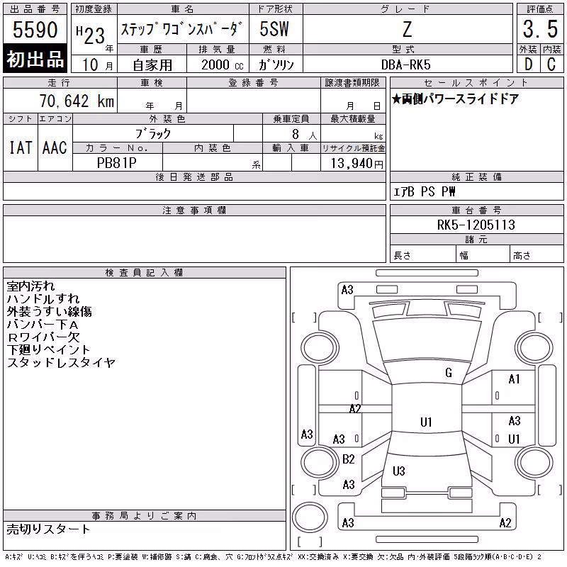 HONDA STEPWGN