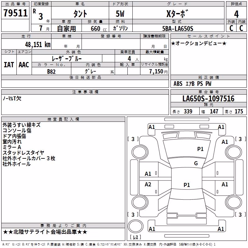 DAIHATSU TANTO
