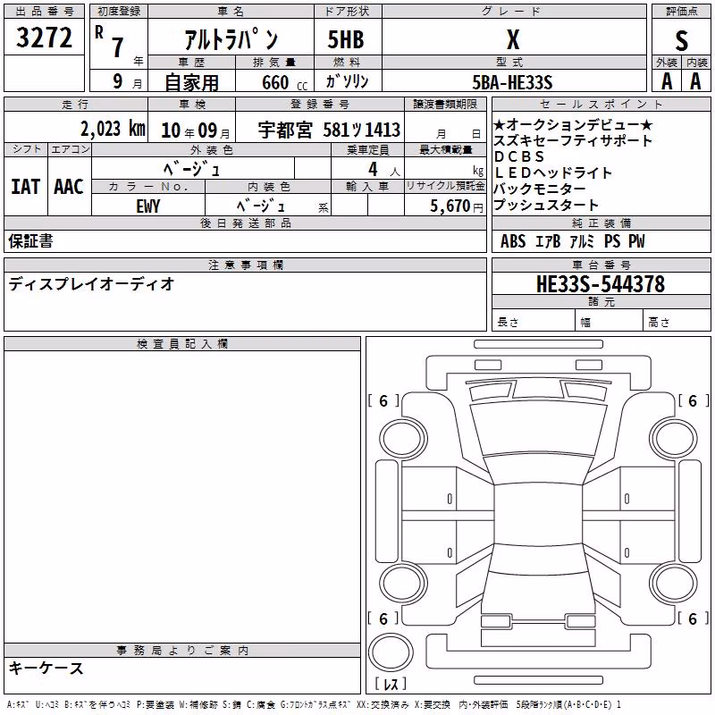 SUZUKI ALTO LAPIN