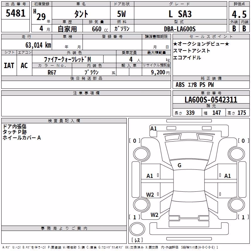 DAIHATSU TANTO
