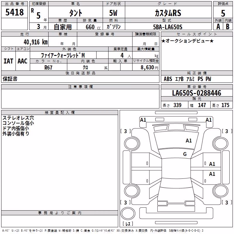 DAIHATSU TANTO