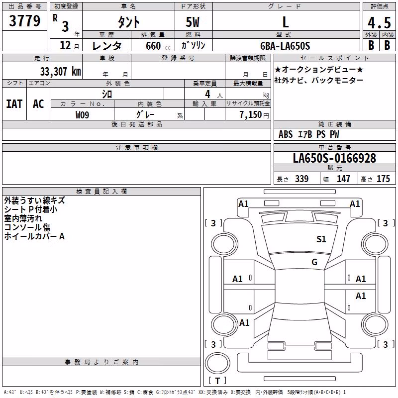 DAIHATSU TANTO