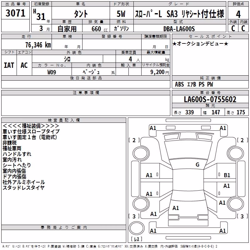 DAIHATSU TANTO