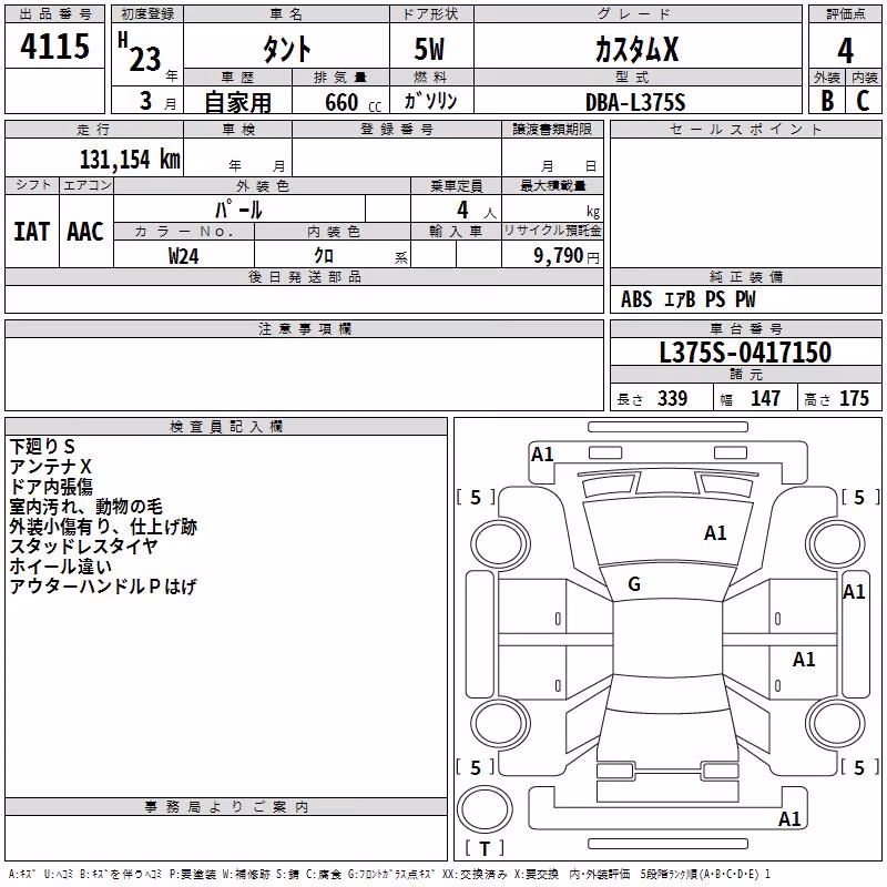 DAIHATSU TANTO