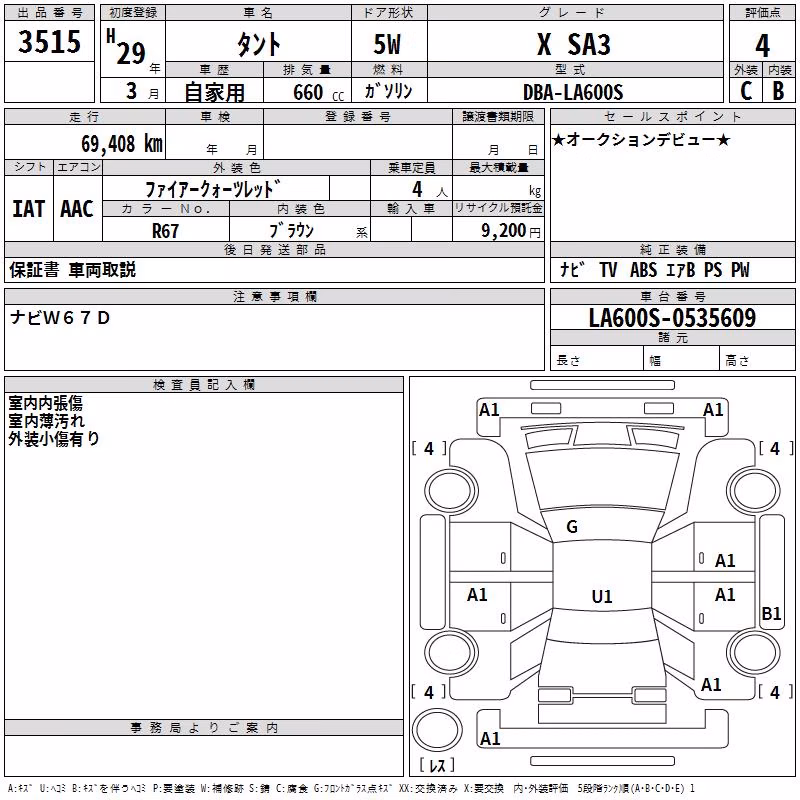 DAIHATSU TANTO