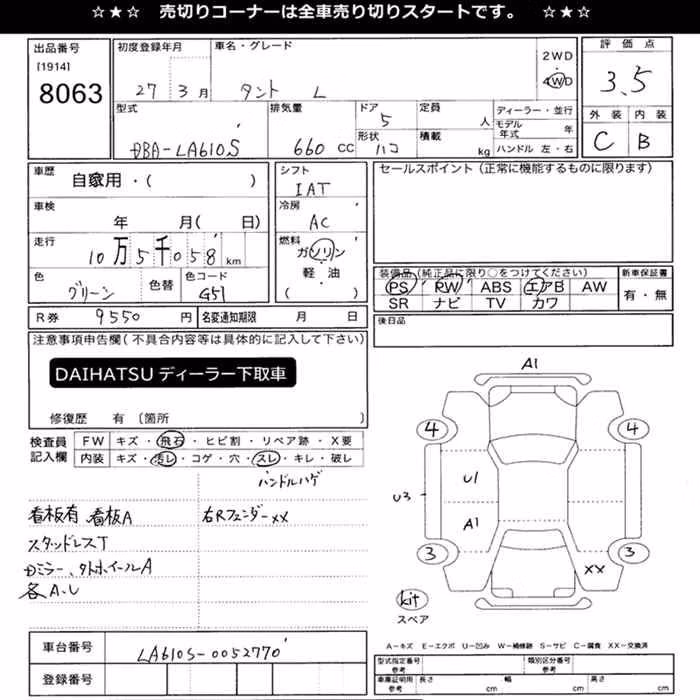 DAIHATSU TANTO