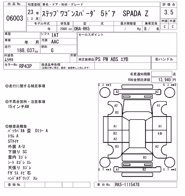HONDA STEPWGN
