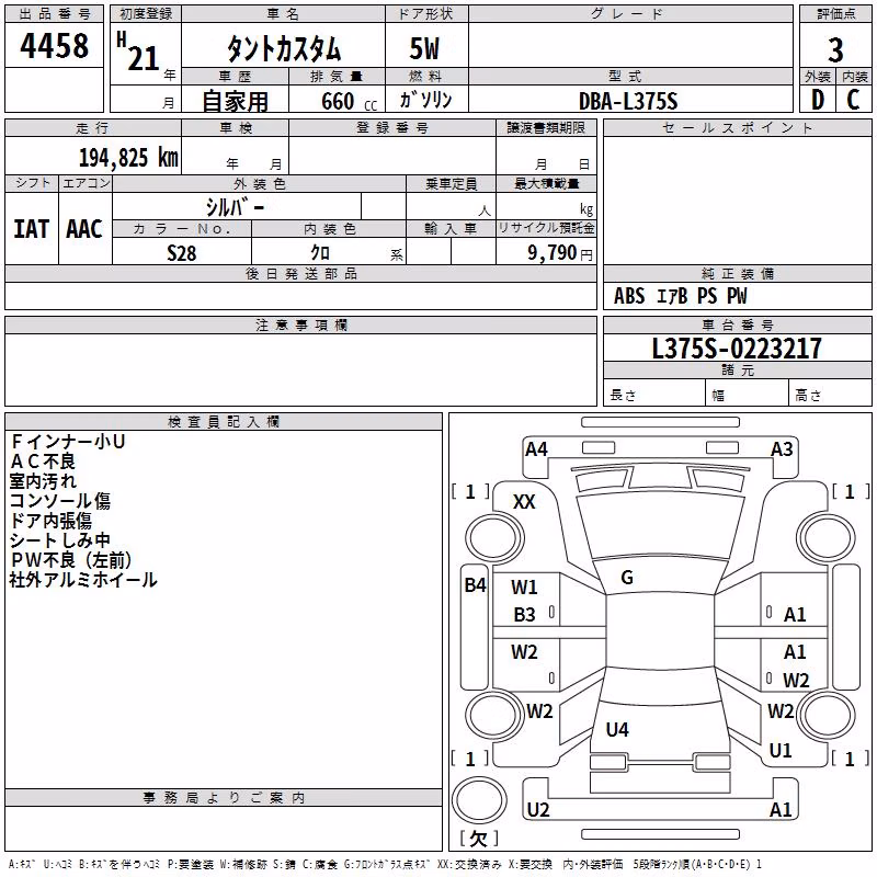 DAIHATSU TANTO