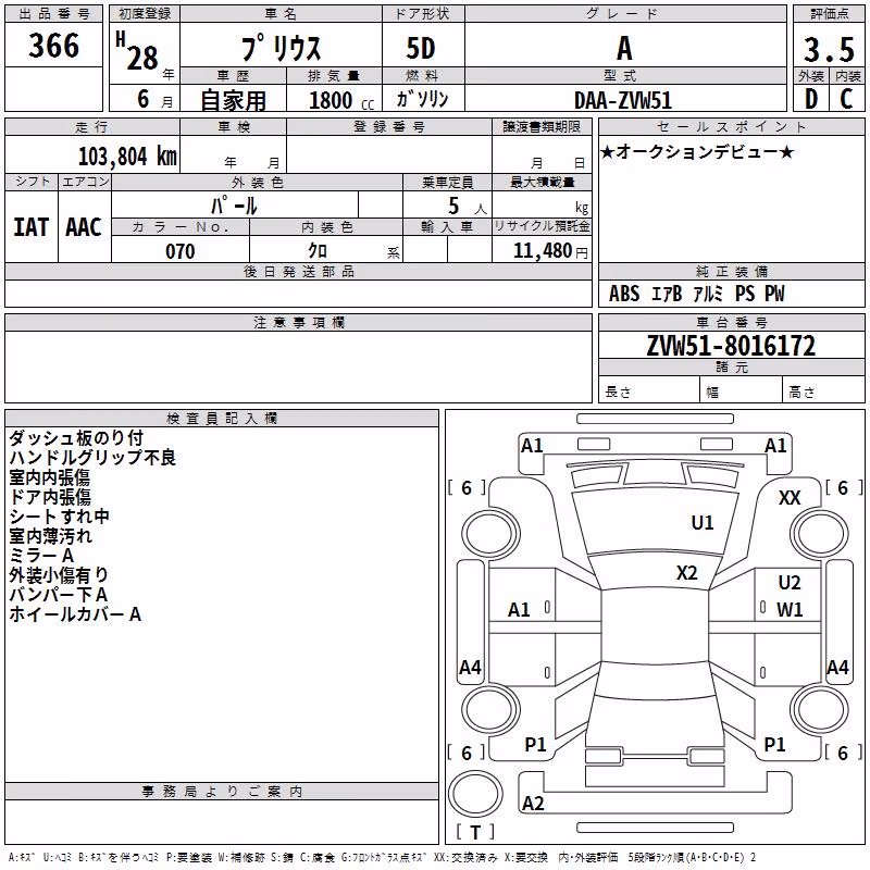 TOYOTA PRIUS