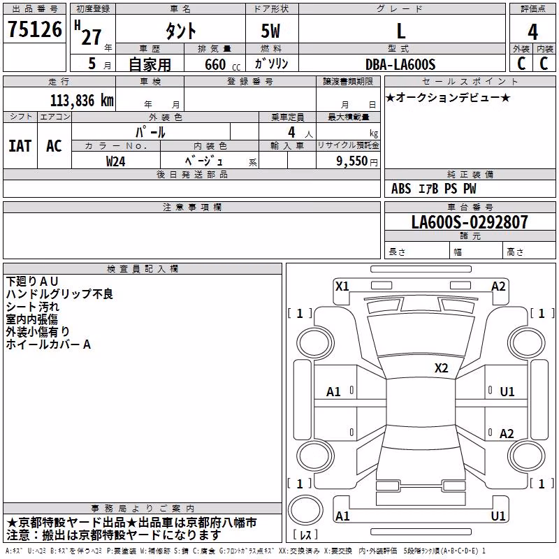 DAIHATSU TANTO