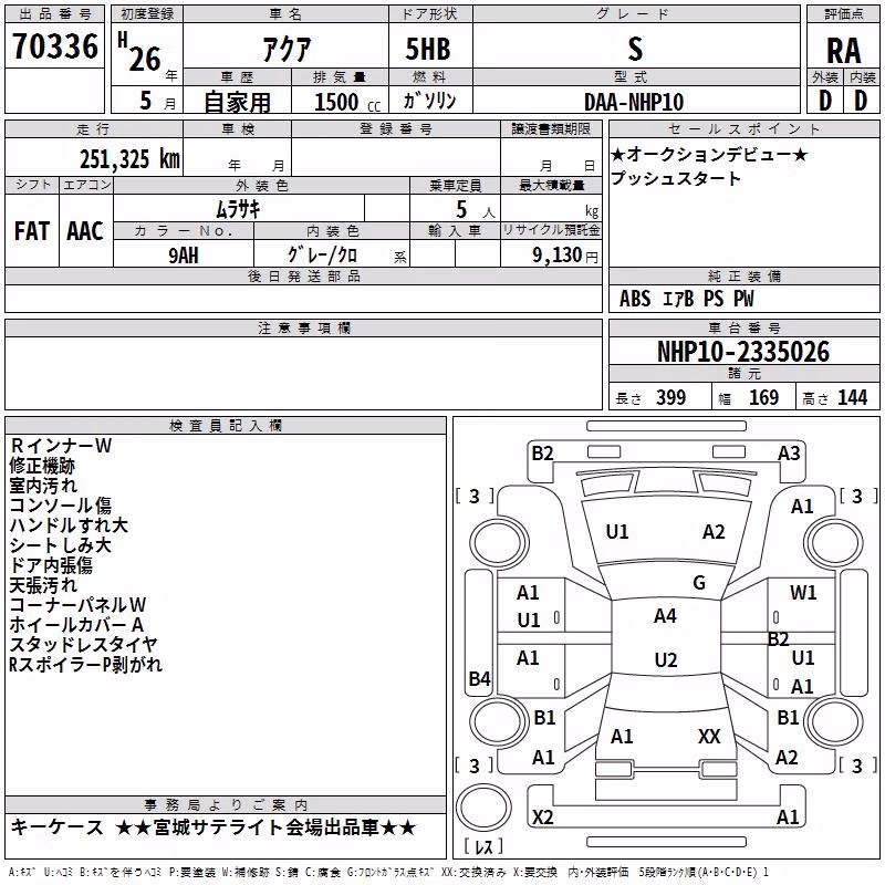 TOYOTA AQUA