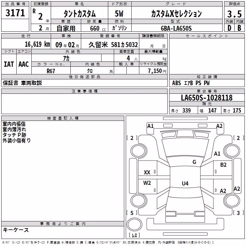 DAIHATSU TANTO