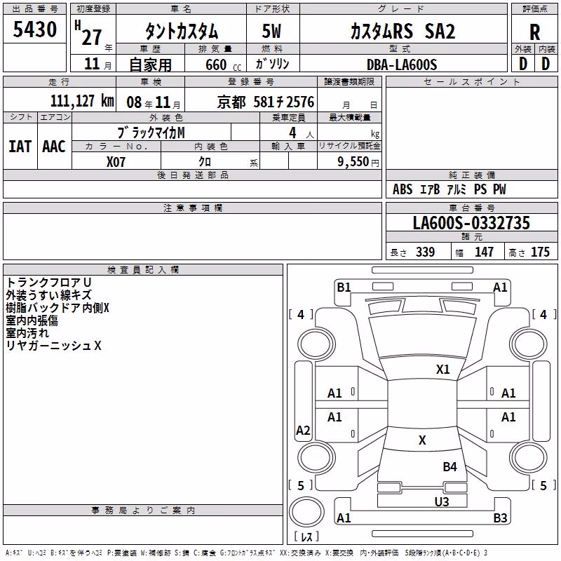 DAIHATSU TANTO