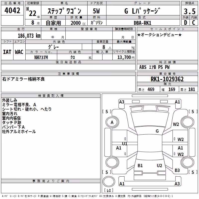 HONDA STEPWGN
