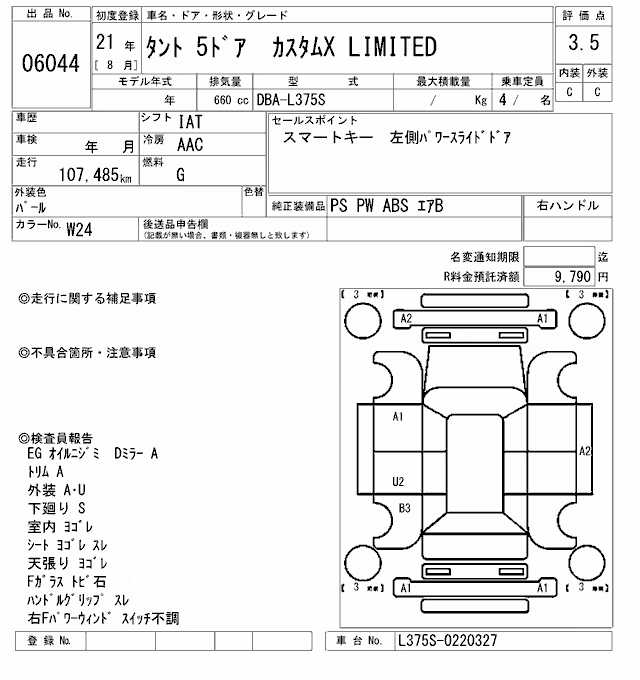 DAIHATSU TANTO