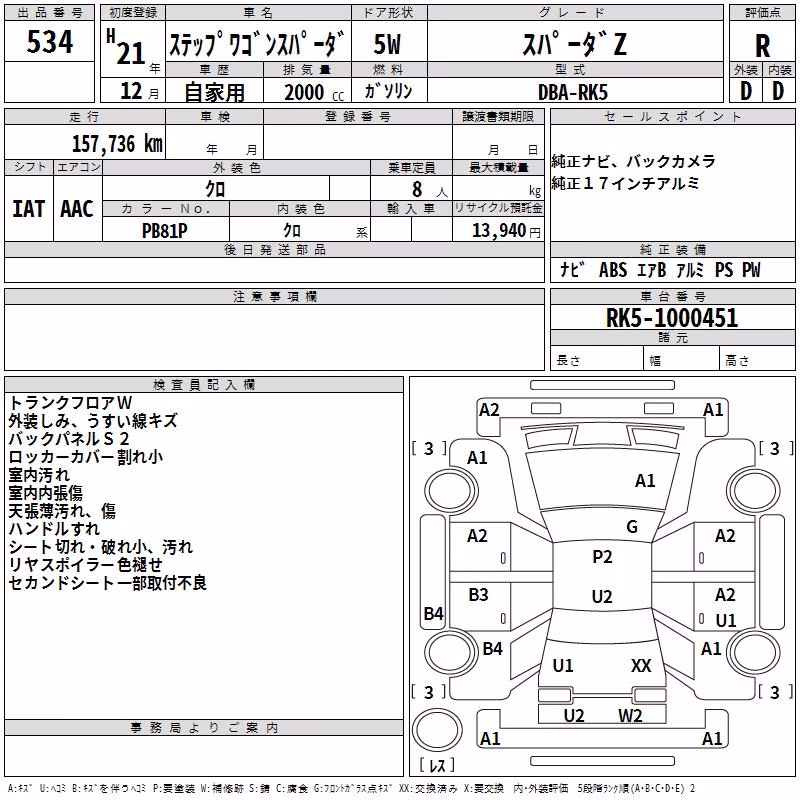 HONDA STEPWGN