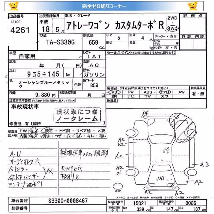 DAIHATSU ATRAI