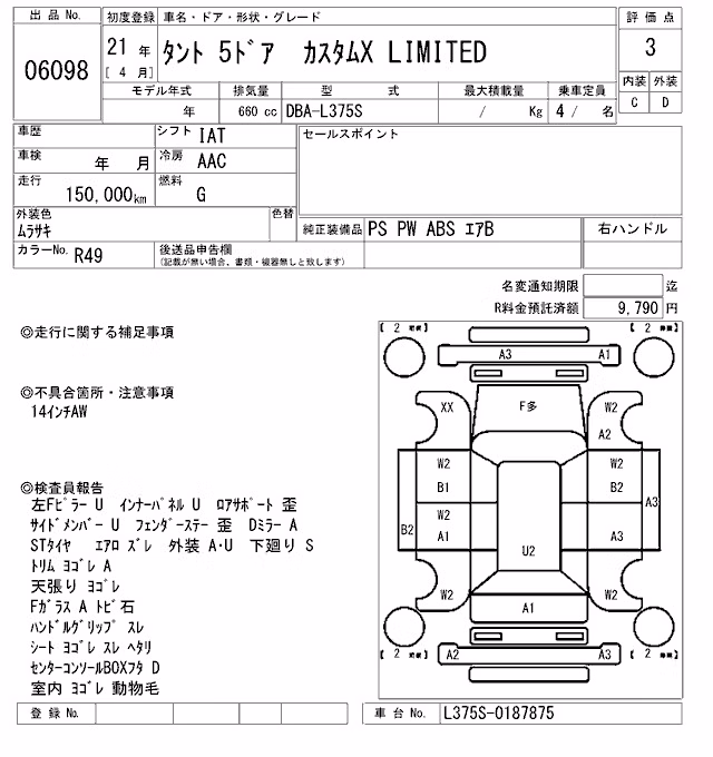 DAIHATSU TANTO