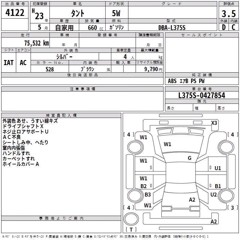 DAIHATSU TANTO