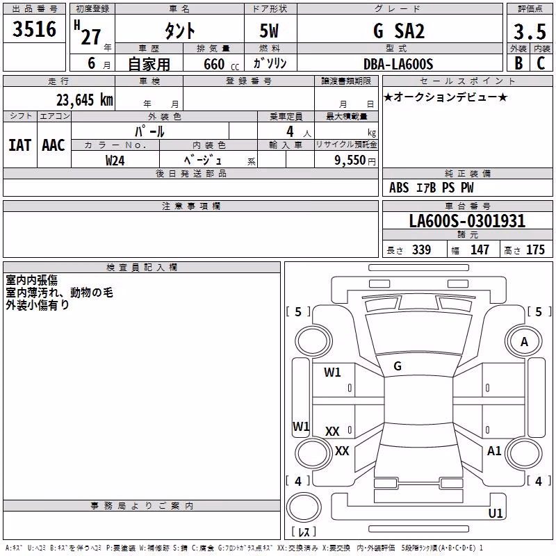 DAIHATSU TANTO
