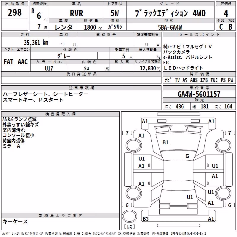 MITSUBISHI RVR
