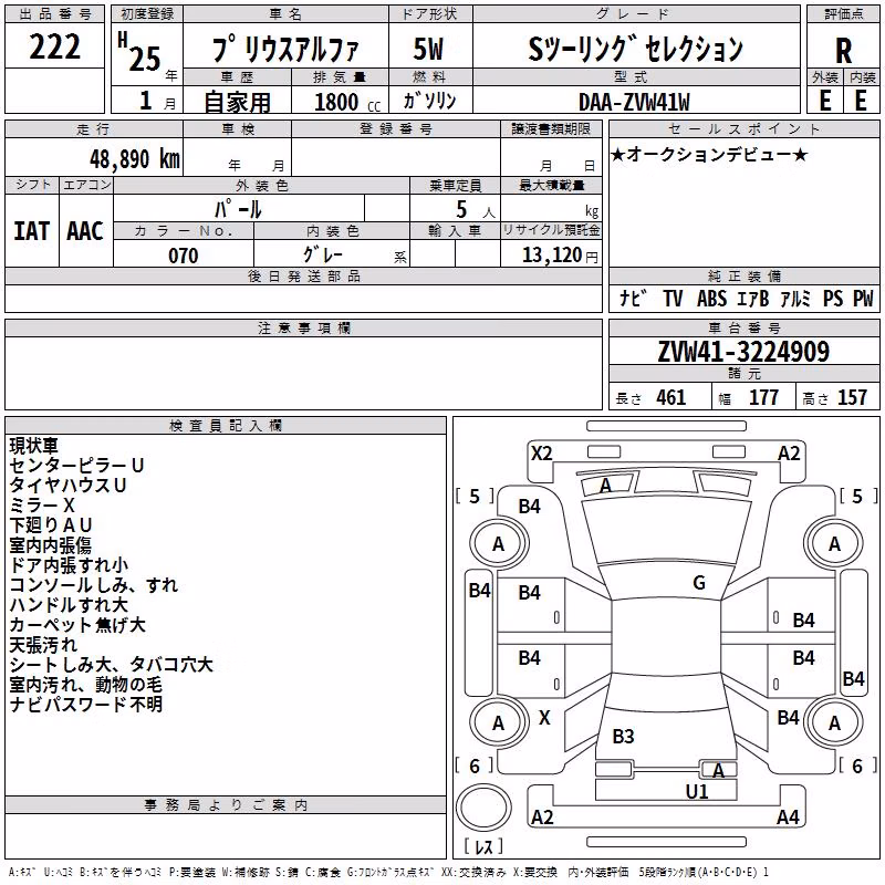 TOYOTA PRIUS ALPHA