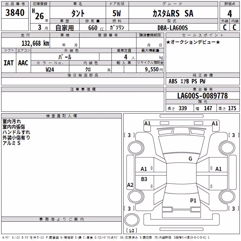 DAIHATSU TANTO