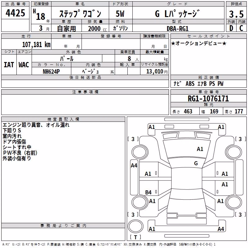 HONDA STEPWGN